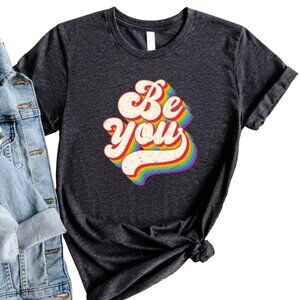 LGBT Shirt, Be You Shirt, Pride Month Shirt, Retro Be You Shirt, LGBT Month